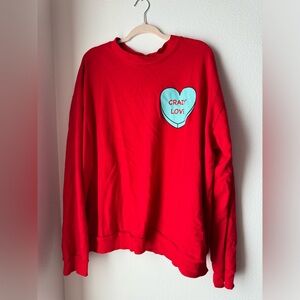 Red Valentines Long Sleeve L